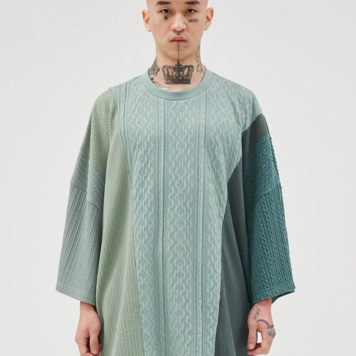 [BUNJANG] AJO BY AJO Short Sleeve Knit Top / 아조바이아조 반팔 니트