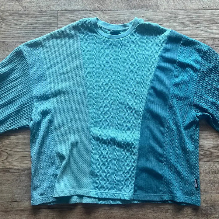 [BUNJANG] AJO BY AJO Short Sleeve Knit Top / 아조바이아조 반팔 니트