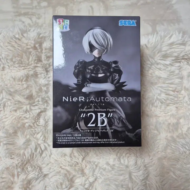 [BUNJANG] Sega Nier Automata 2B Chokonose Figure / 미개봉) 세가 니어 오토마타 2B 쵸코노세 피규어