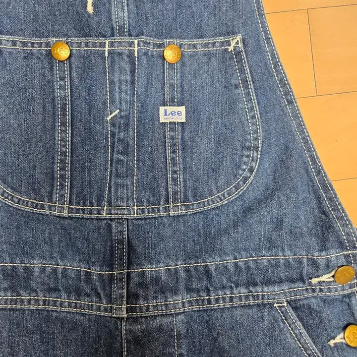 [BUNJANG] Lee Union Overall Pants Indigo Medium / 리lee 유니 오버롤 팬츠 인디고 미듐