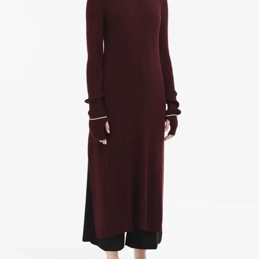[BUNJANG] Maison Margiela Slit Back Knit Dress (S) / 메종 마르지엘라 뒤트임 니트 드레스(S)