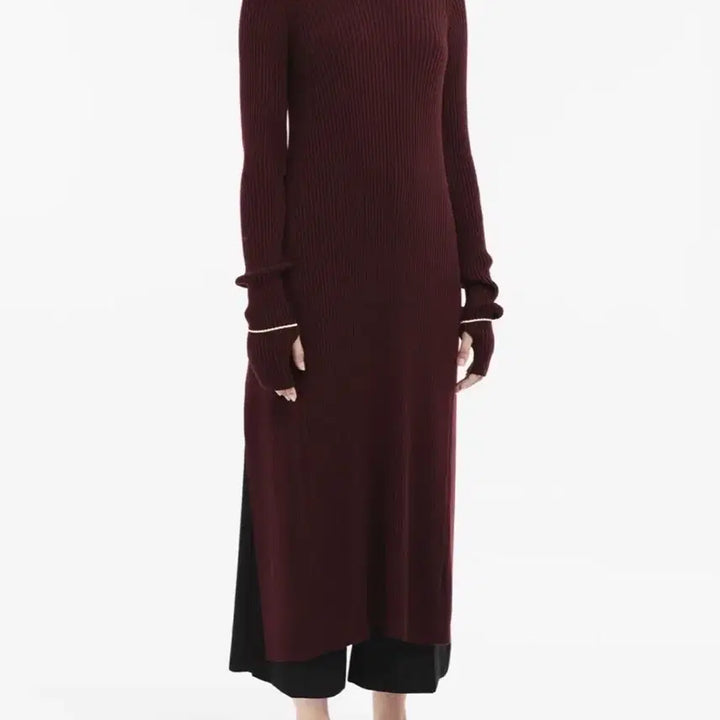 [BUNJANG] Maison Margiela Slit Back Knit Dress (S) / 메종 마르지엘라 뒤트임 니트 드레스(S)
