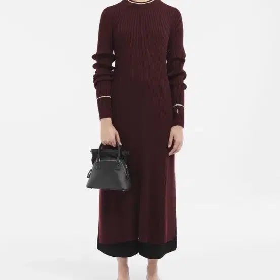 [BUNJANG] Maison Margiela Slit Back Knit Dress (S) / 메종 마르지엘라 뒤트임 니트 드레스(S)