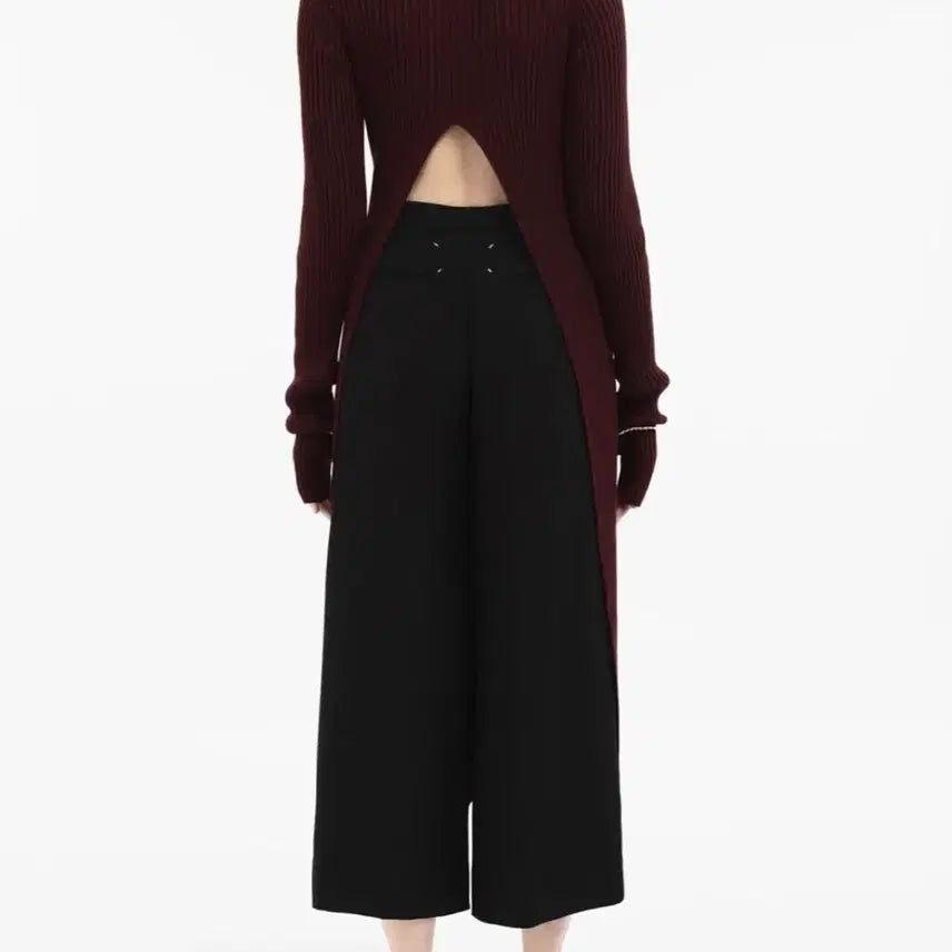 [BUNJANG] Maison Margiela Slit Back Knit Dress (S) / 메종 마르지엘라 뒤트임 니트 드레스(S)