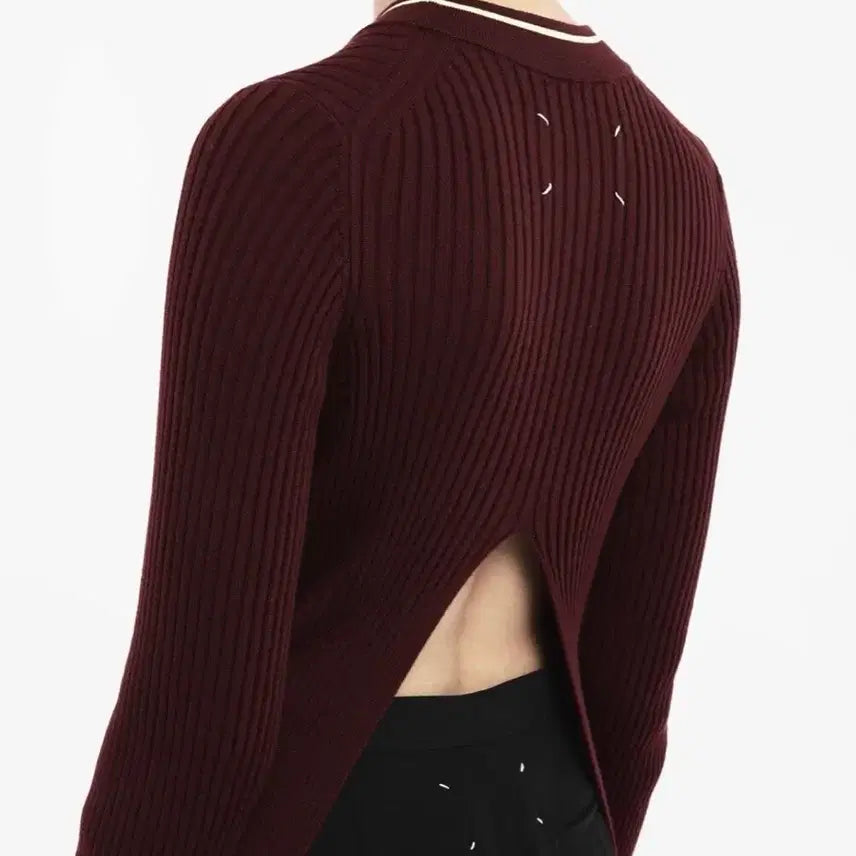 [BUNJANG] Maison Margiela Slit Back Knit Dress (S) / 메종 마르지엘라 뒤트임 니트 드레스(S)
