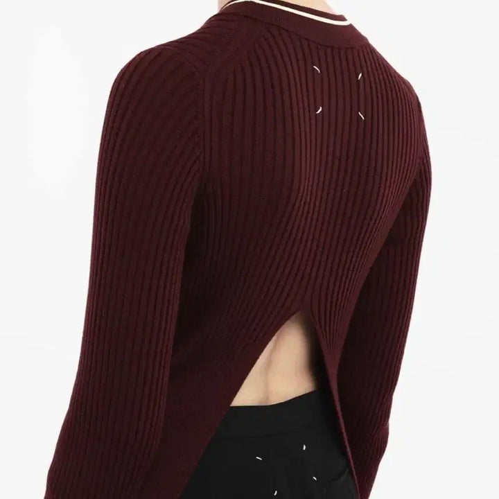 [BUNJANG] Maison Margiela Slit Back Knit Dress (S) / 메종 마르지엘라 뒤트임 니트 드레스(S)