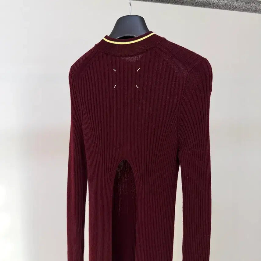 [BUNJANG] Maison Margiela Slit Back Knit Dress (S) / 메종 마르지엘라 뒤트임 니트 드레스(S)