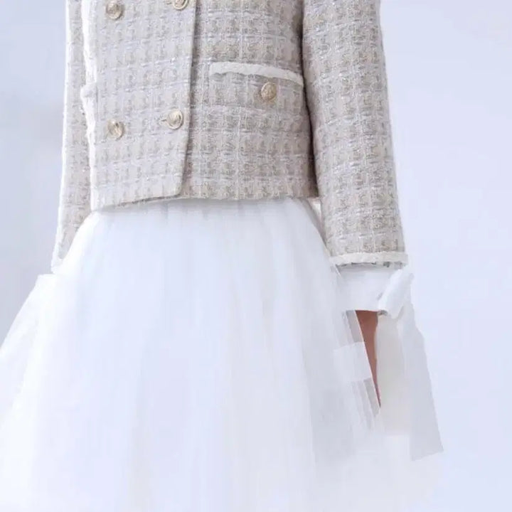 [SOLD OUT] 퍼제인 Gabriel Tulle 스커트 화이트 32사이즈 새상품