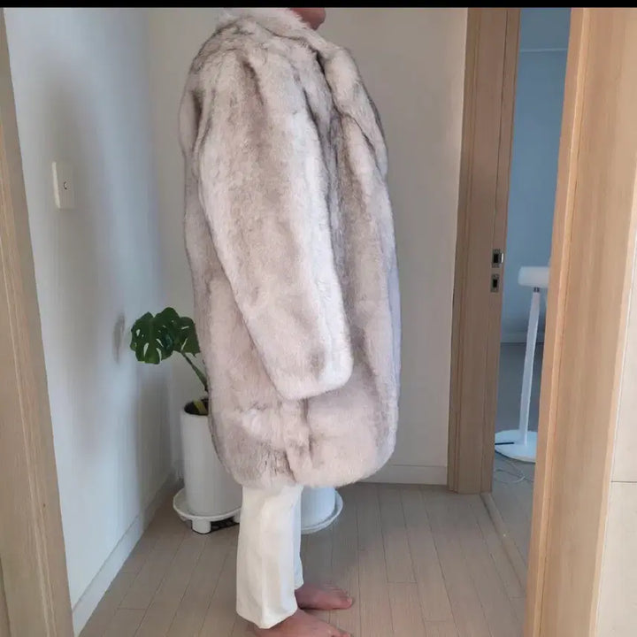 [BUNJANG] Saga Fox Fur Long Coat / 핀란드산 사가폭스 폭스퍼 롱코트 퍼코트 / 44 55 105 110