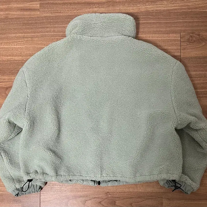 [BUNJANG] Zara Fleece High-Neck Jacket Mint EUR 30 / 자라 플리스 하이넥 자켓 민트 EUR 30