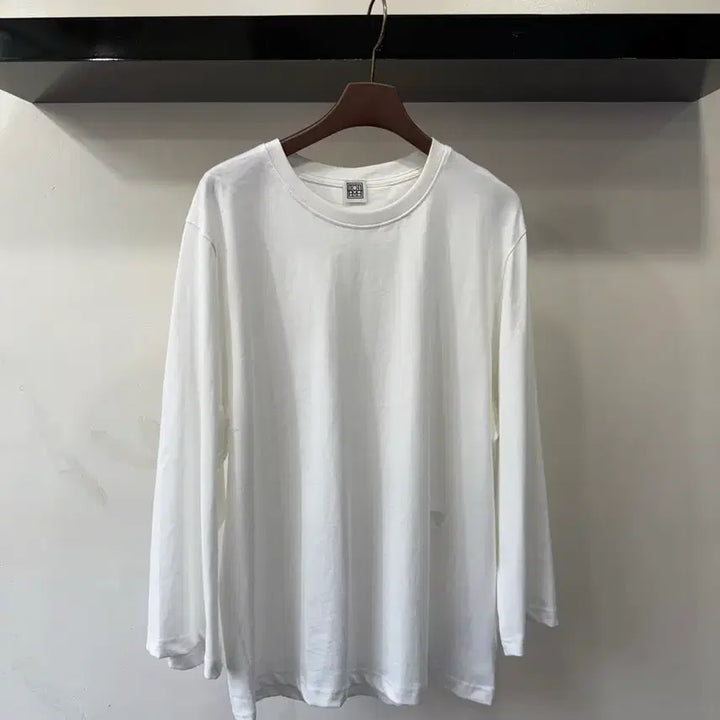 [BUNJANG] Totem 8/10 Sleeve T-Shirt Ivory Stripe M / 토템 8부티