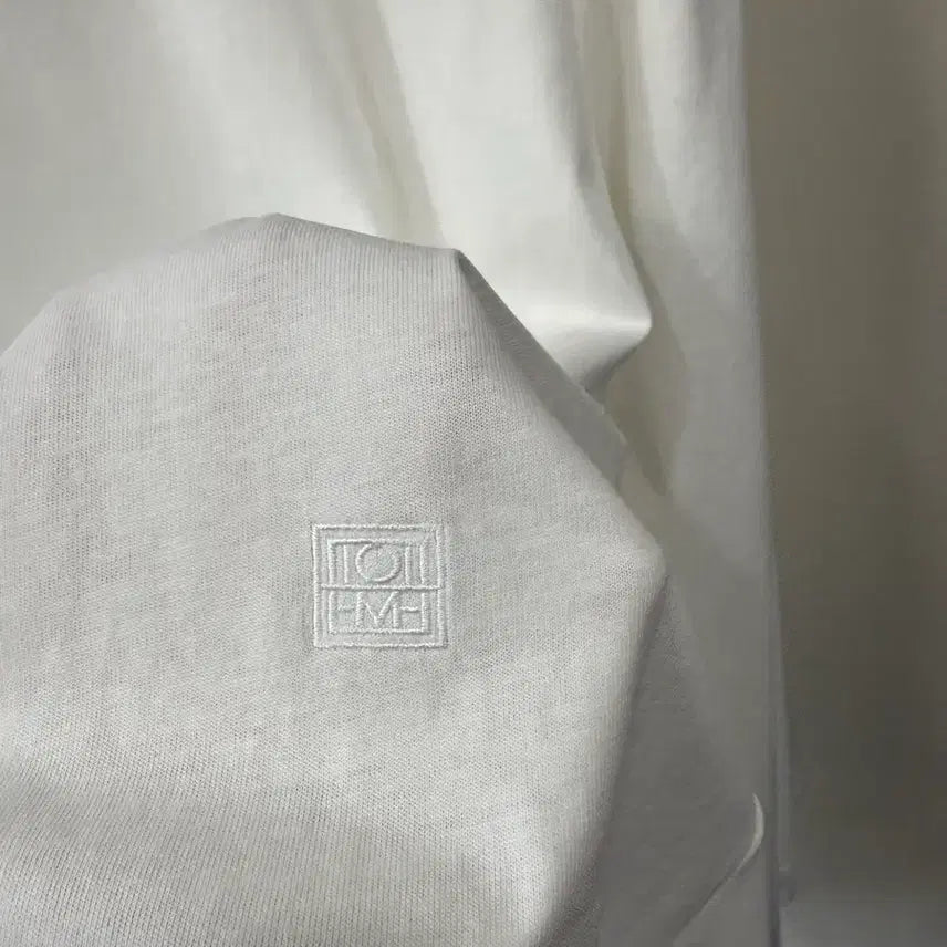[BUNJANG] Totem 8/10 Sleeve T-Shirt Ivory Stripe M / 토템 8부티