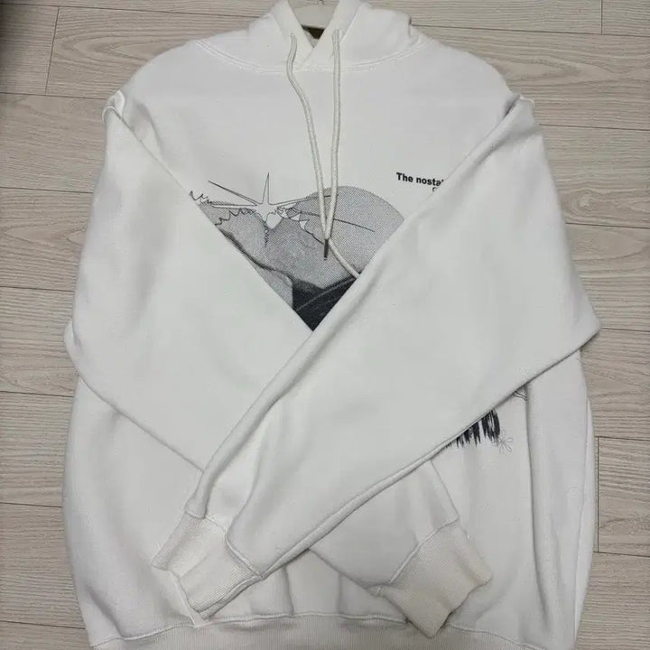 [BUNJANG] Kasico Love Fluffy Hoodie White / 카시코 러브 플러피 후디 화이트