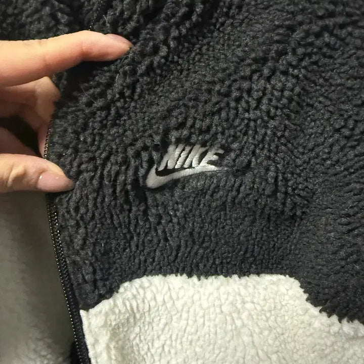 [BUNJANG] Nike Reversible Fleece Jacket / 나이키 양면 후리스 s 블랙