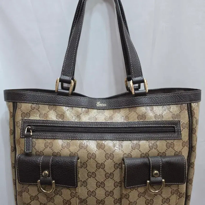 [BUNJANG] Gucci GG Crystal Canvas Tote Bag / (정품)구찌 GG 크리스탈 캔버스 토트백