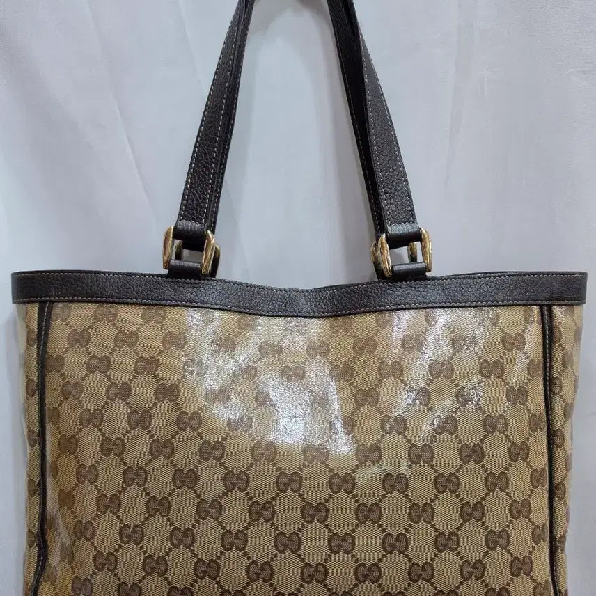 [BUNJANG] Gucci GG Crystal Canvas Tote Bag / (정품)구찌 GG 크리스탈 캔버스 토트백