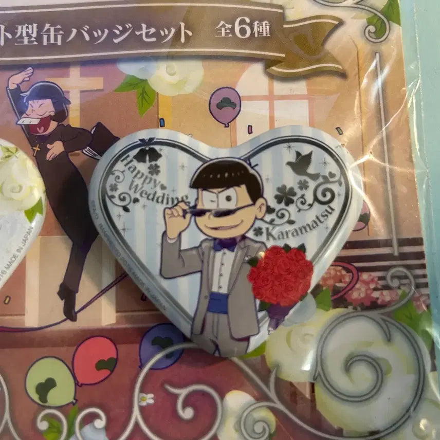 [BUNJANG] Osomatsu-san Karamatsu Badge Set / 오소마츠상 카라마츠 :: 뱃지 세트