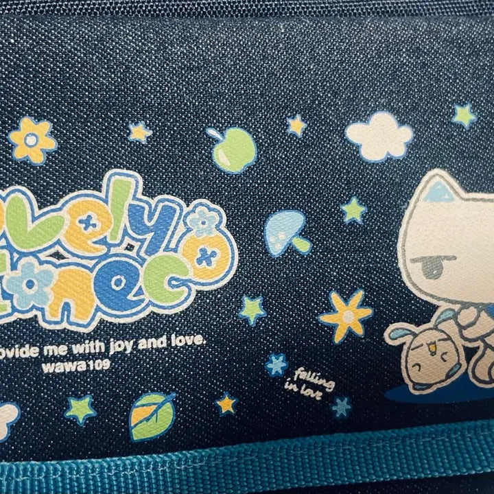 [BUNJANG] Aineko Wawa 109 청가방/파우치 Bag/Pouch / 고전 아이네코 와와109 청가방/파우치