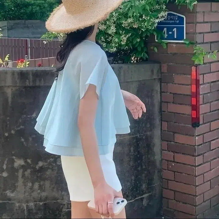 [BUNJANG] Nacht Nizza Blouse (New) / 오늘만 )나흐트 블라우스 (새상품)