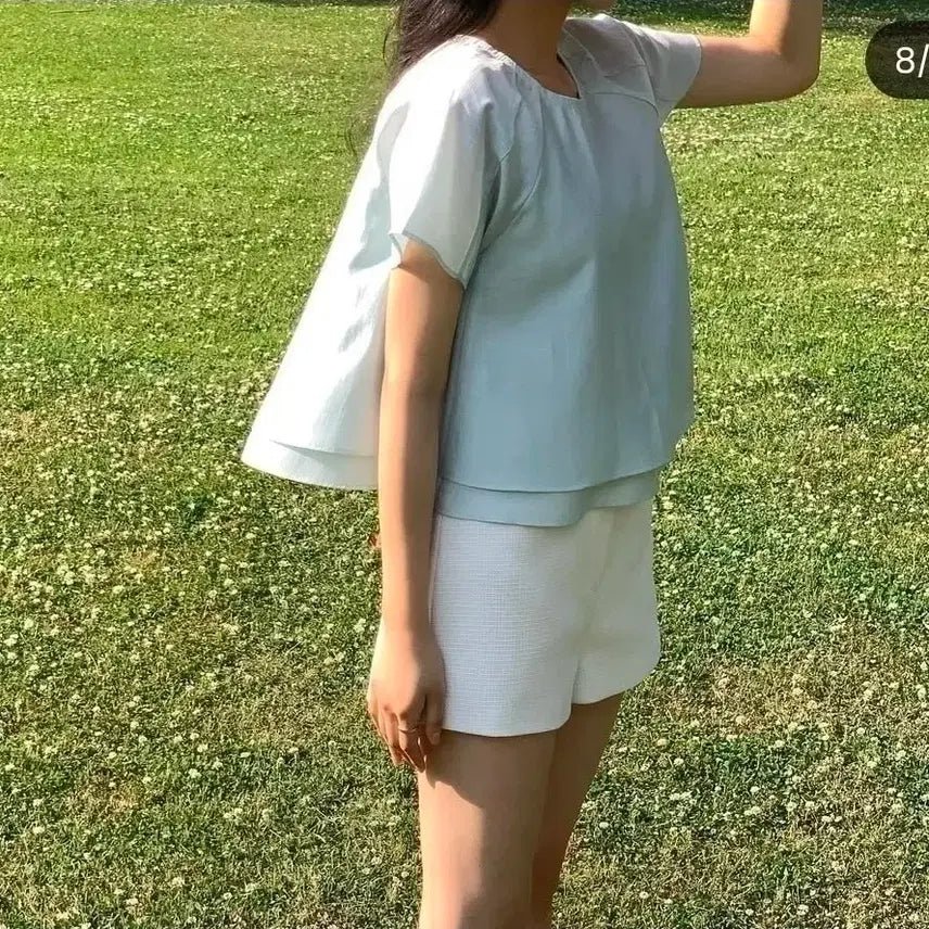 [BUNJANG] Nacht Nizza Blouse (New) / 오늘만 )나흐트 블라우스 (새상품)