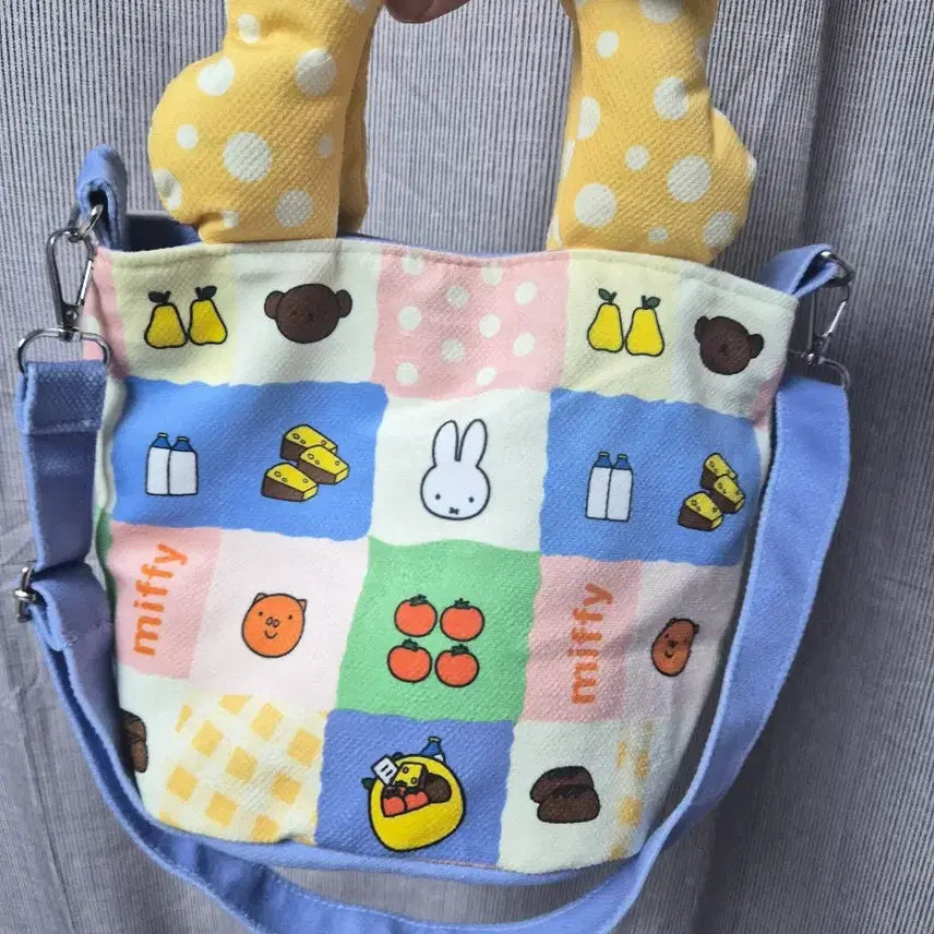 [BUNJANG] Miffy Character Shoulder Bag Tote Bag Crossbody Bag / 미피 miffy 캐릭터 숄더백 토트백 크로스백