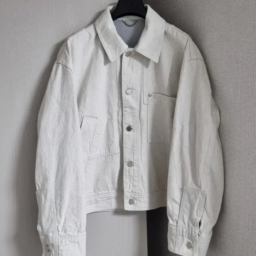 [SOLD OUT] 솔리드옴므 크롭 데님 자켓