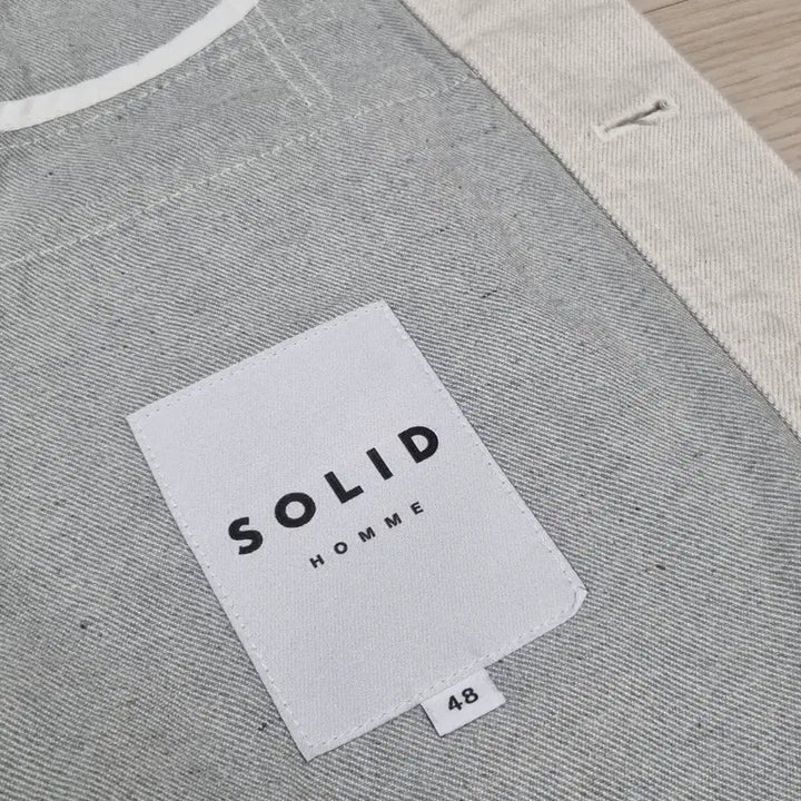 [SOLD OUT] 솔리드옴므 크롭 데님 자켓