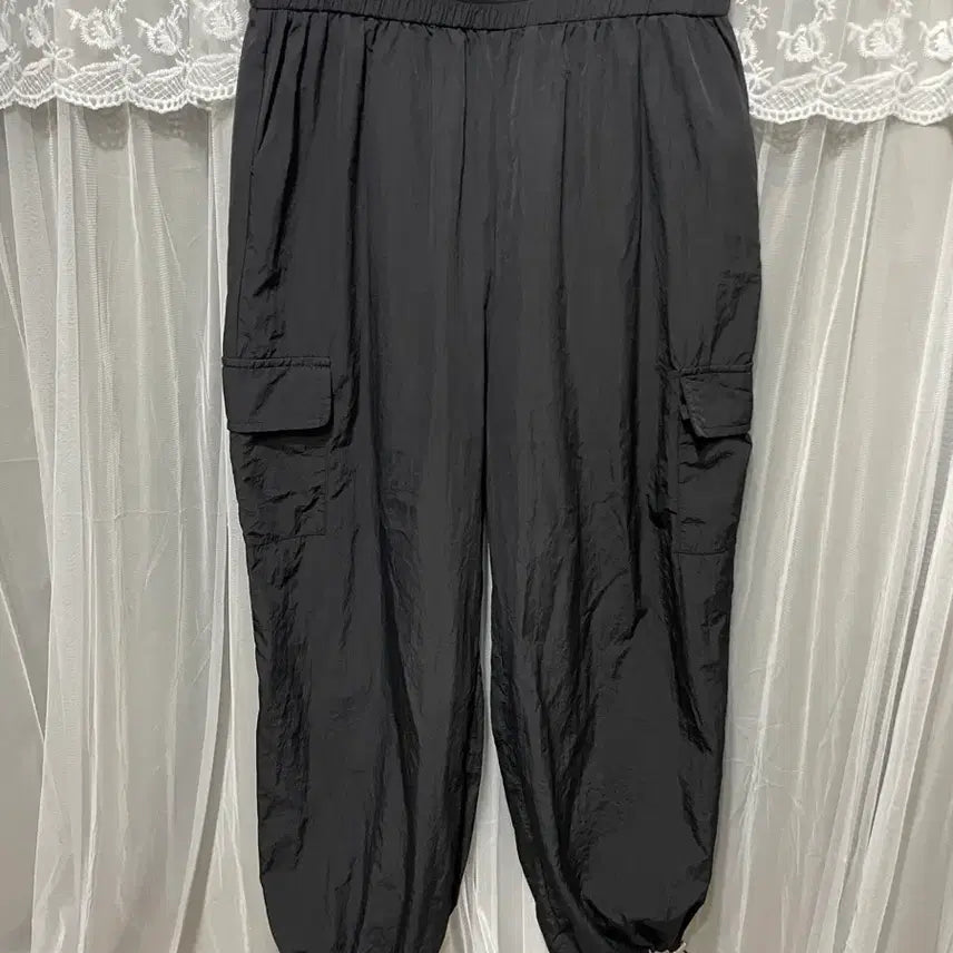 [BUNJANG] Min Monday Cargo Jogger Pants / 블랙 카고 조거빅사이즈카고 민먼데이 앙투 투투 리리앤코 공구우먼 당당걸