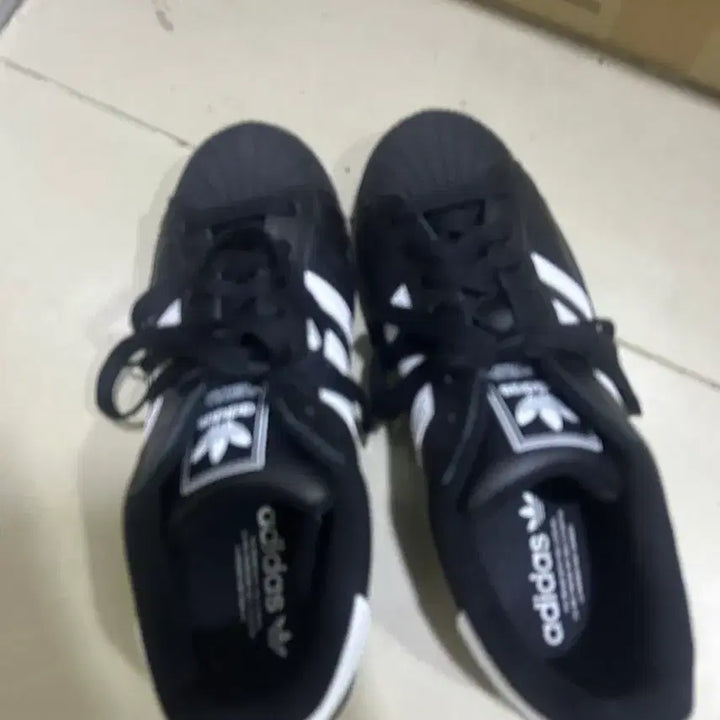 [BUNJANG] Adidas Superstar II - Black/White Sneakers / 아디다스 슈퍼스타 II - 블랙: 화이트 / JI0079