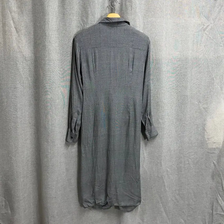 [BUNJANG] ZARA Woman Check Knot Shirt Dress / [S] 자라 우먼 체크 매듭 셔츠 원피스