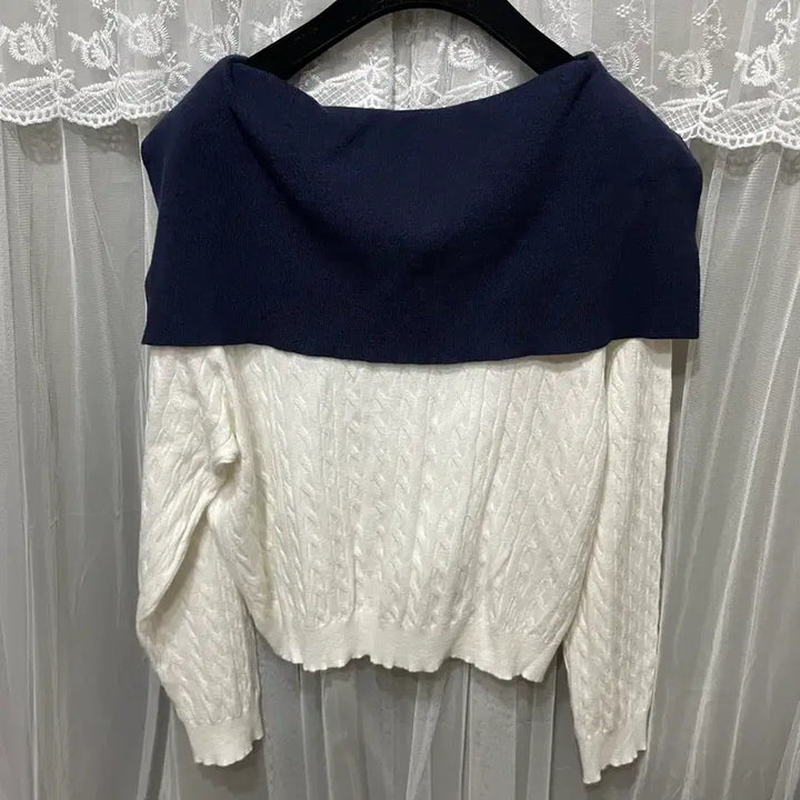 [BUNJANG] Sailor Knit Cardigan / 세일러니트 봄가디건아뜨랑스메이빈스프롬비기닝플라이모델민먼데이리리앤코공구우먼