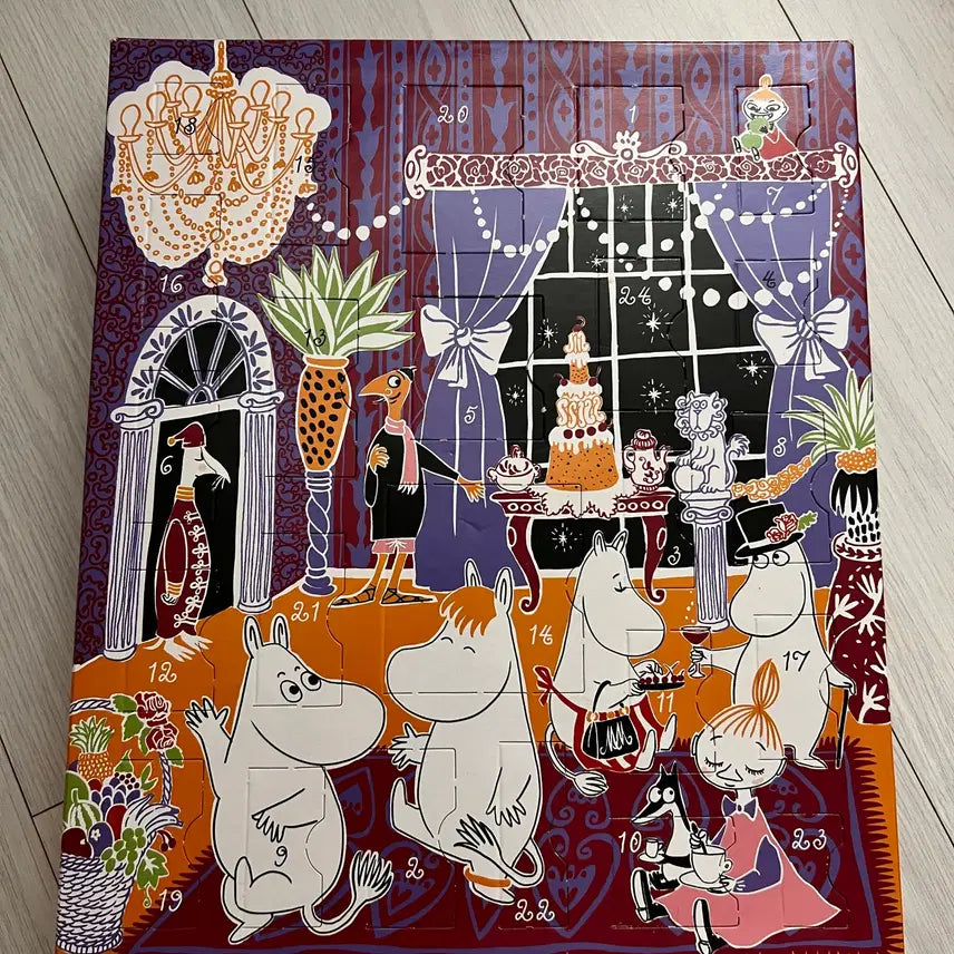 [BUNJANG] Martinex Moomin Advent Calendar (24 Figures) Sealed / [미개봉/정품] 무민 아드벤트 캘린더 (피규어 24종 포함)