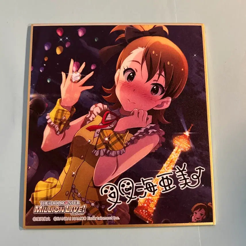 [BUNJANG] Idolmaster Futami Ami Shikishi / 아이돌 마스터 :: 후타미 아미 :: 색지