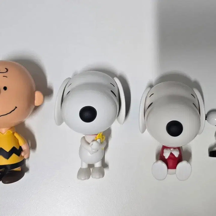 [BUNJANG] Snoopy Capuchara Action Figure Bundle Set / 스누피 피규어 카푸캬라 조립식 일괄 판매
