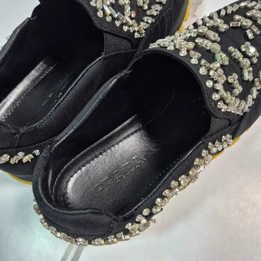 [BUNJANG] Prada Crystal Sneakers Women&