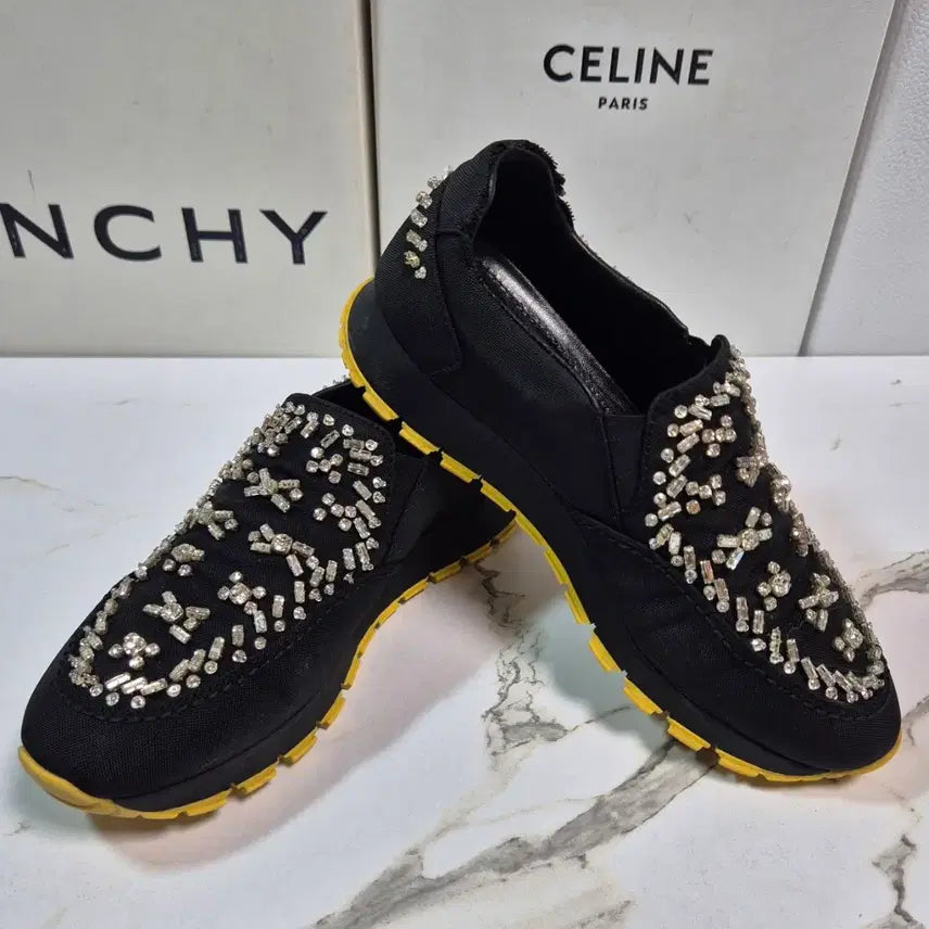 [BUNJANG] Prada Crystal Sneakers Women&