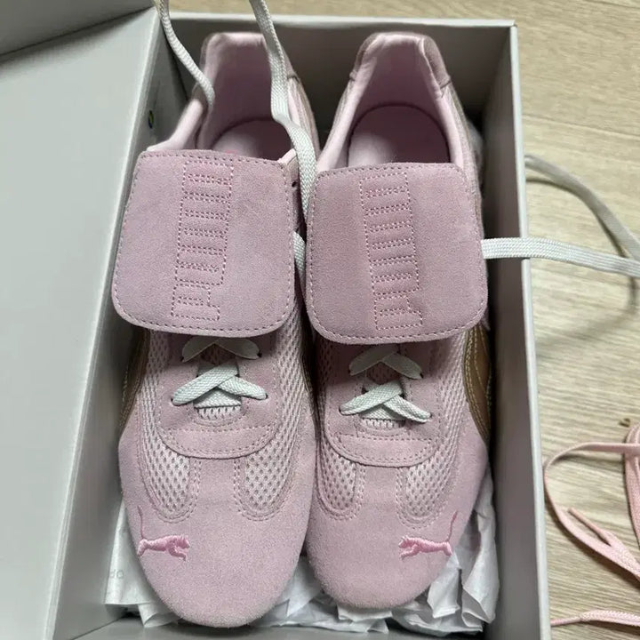 [BUNJANG] Puma x Open YY Speedcat Pink Sneakers / 푸마 x 오픈yy 콜라보 스피드캣 핑크 275사이즈