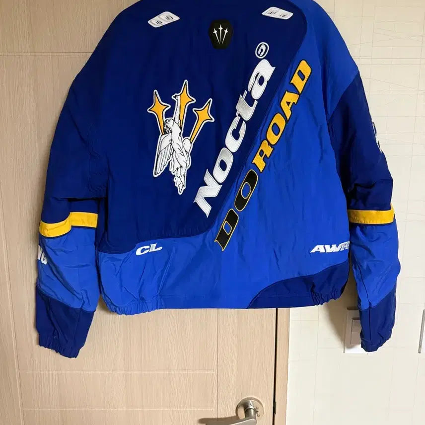 [BUNJANG] Nike x Drake NOCTA x Kith Carro De Loto Mobile Racing Jacket / 나이키 X 드레이크 녹타 X 카야르데로또모빌 레이싱 자켓 딥 로얄 블루