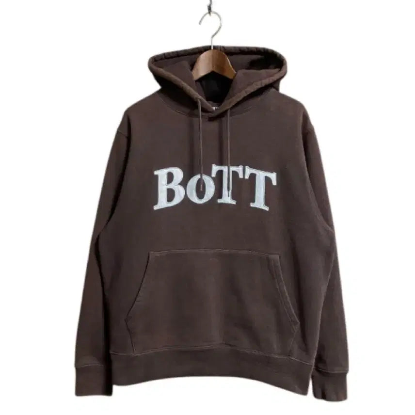 [BUNJANG] BoTT OG Logo Hoodie Brown L / BoTT og logo hoodie