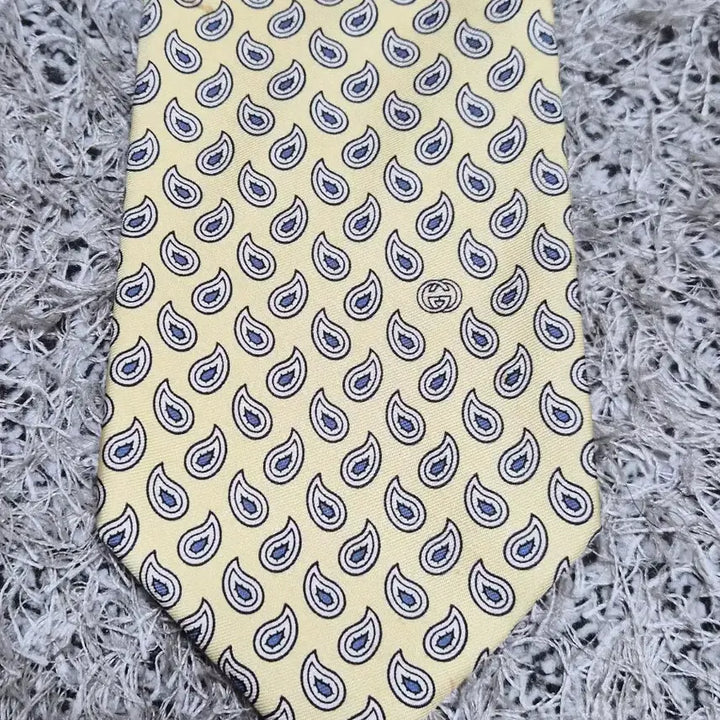 [BUNJANG] Gucci Paisley Pattern Necktie / 구찌GUCCI 페이즐리 패턴 넥타이 Free - N48