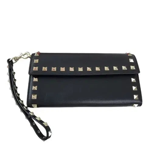 [BUNJANG] Valentino Garavani Rockstud Long Wallet Clutch / 정품 발렌티노 락스터드 장지갑 클러치