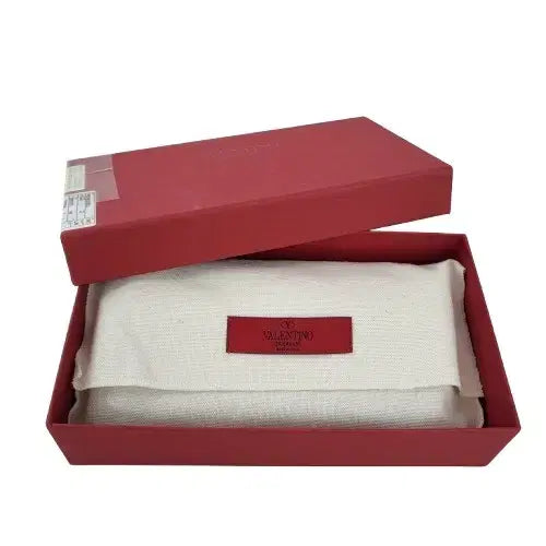 [BUNJANG] Valentino Garavani Rockstud Long Wallet Clutch / 정품 발렌티노 락스터드 장지갑 클러치