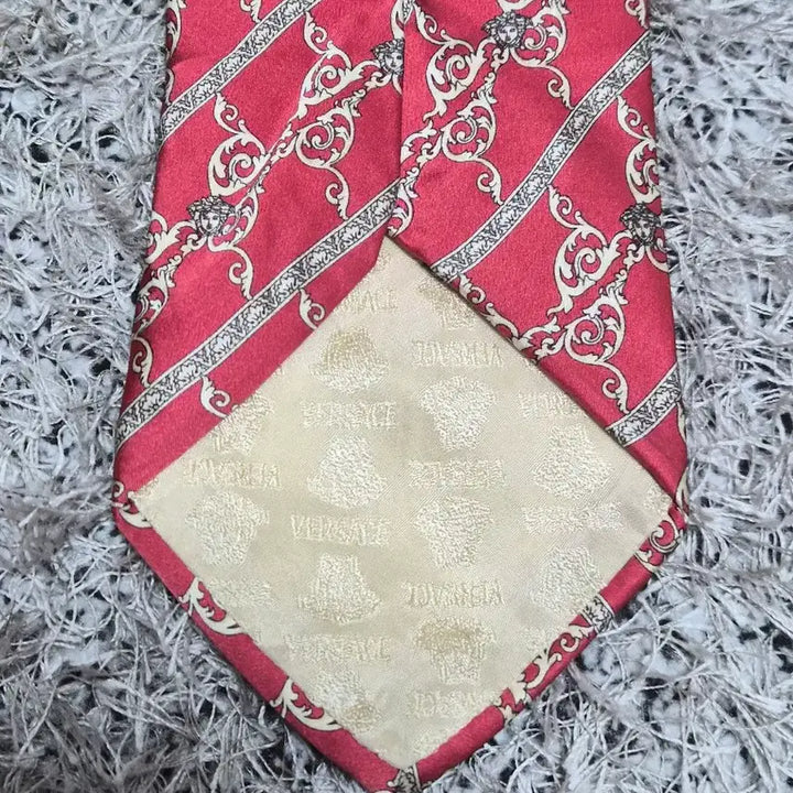 [BUNJANG] Versace Medusa Pattern Tie / 베르사체Versace 메두사 패턴 넥타이 Free - N49