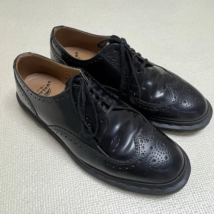 [BUNJANG] Dr. Martens Wingtip Shoes (Black) UK7 / 닥터마틴 블랙 윙팁 슈즈 UK7
