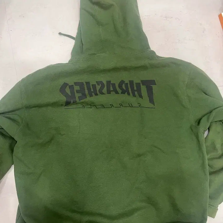 [BUNJANG] Supreme x Thrasher Collaboration Hoodie / 슈프림 트레셔 후드