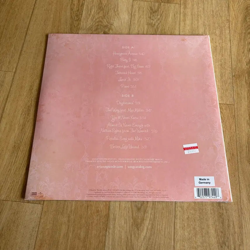 [BUNJANG] Ariana Grande LP Collection / 아리아나 그란데 Ariana grande 미개봉 LP
