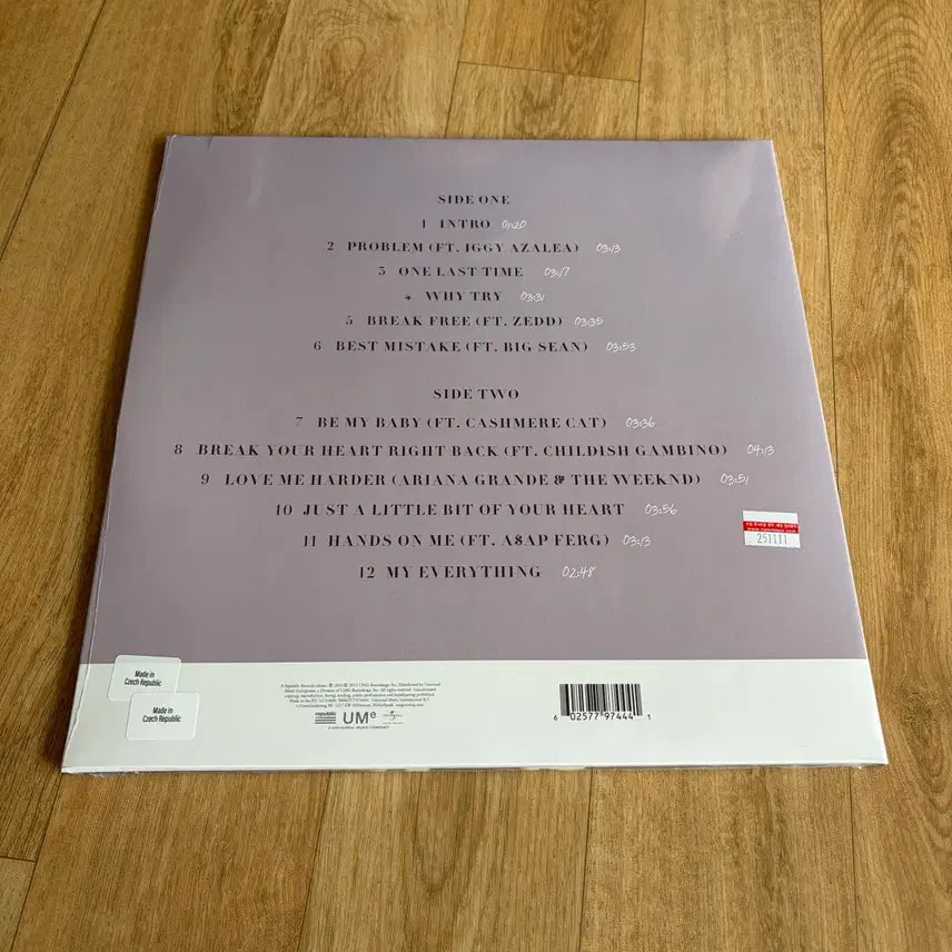 [BUNJANG] Ariana Grande LP Collection / 아리아나 그란데 Ariana grande 미개봉 LP