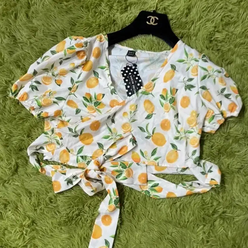 [BUNJANG] Summer Blouse / 랩 여름블라우스