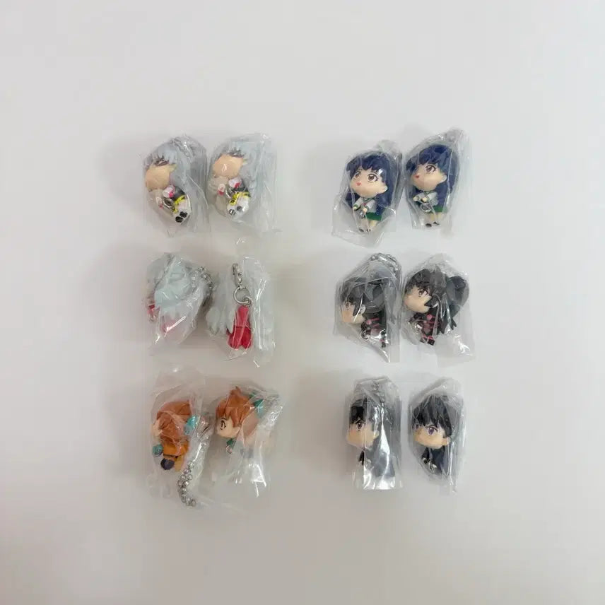 [BUNJANG] Inuyasha Gacha Full Set (12 pieces) / 이누야샤 대롱 가챠 12개 풀세트