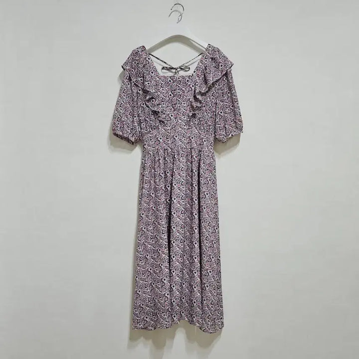 [BUNJANG] Jucy Judy Frill Long Dress / 쥬시쥬디 프릴 롱원피스